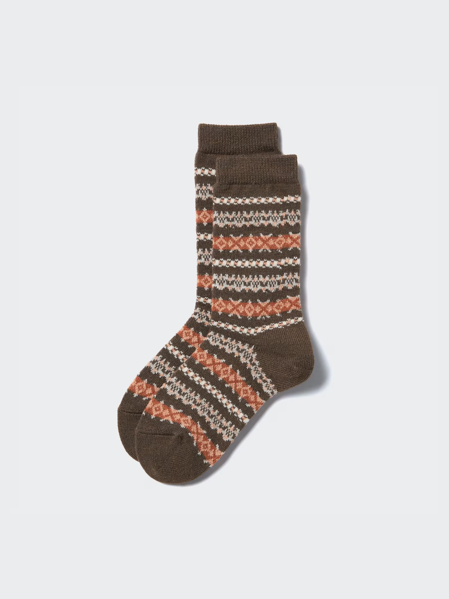 HEATTECH Socks (Fair Isle) | UNIQLO (UK)