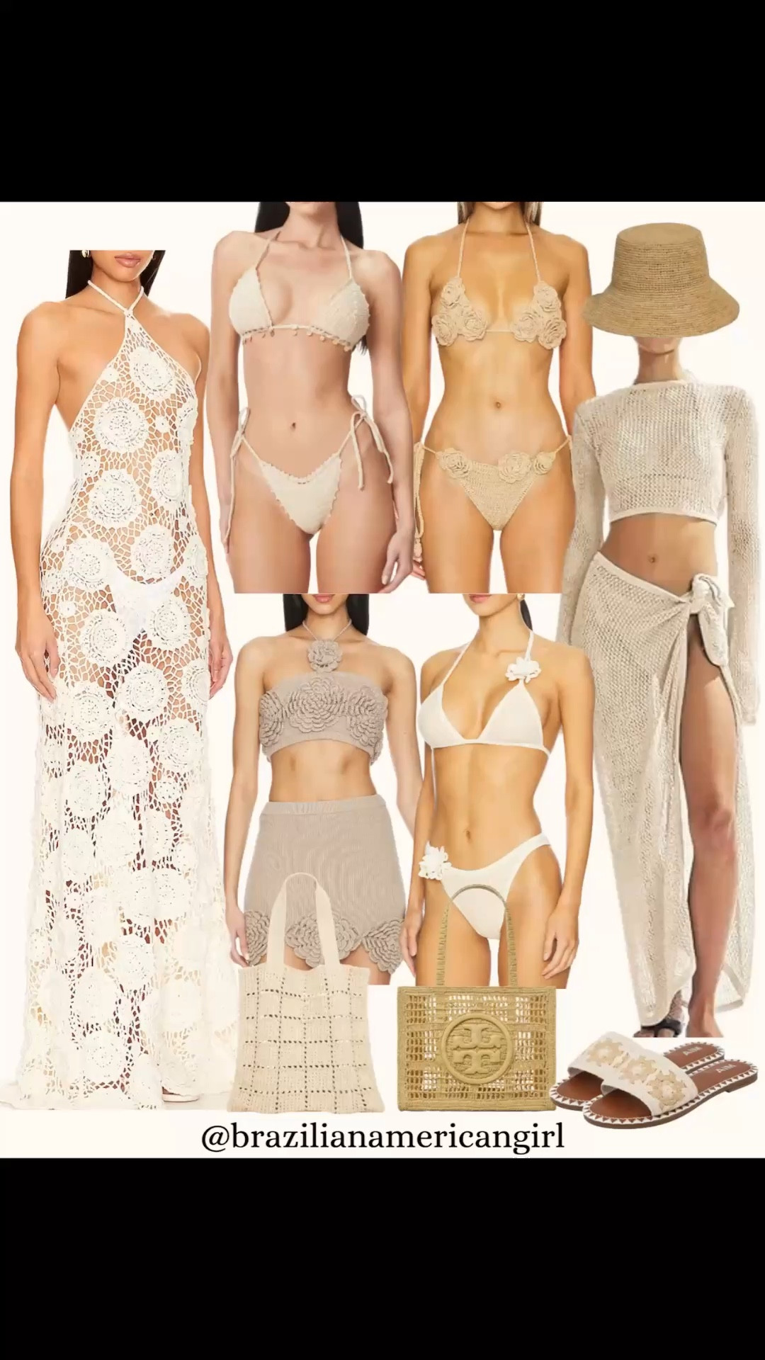 Luxury Crochet Beachwear

#LTKootd #LTKSeasonal #LTKSwim