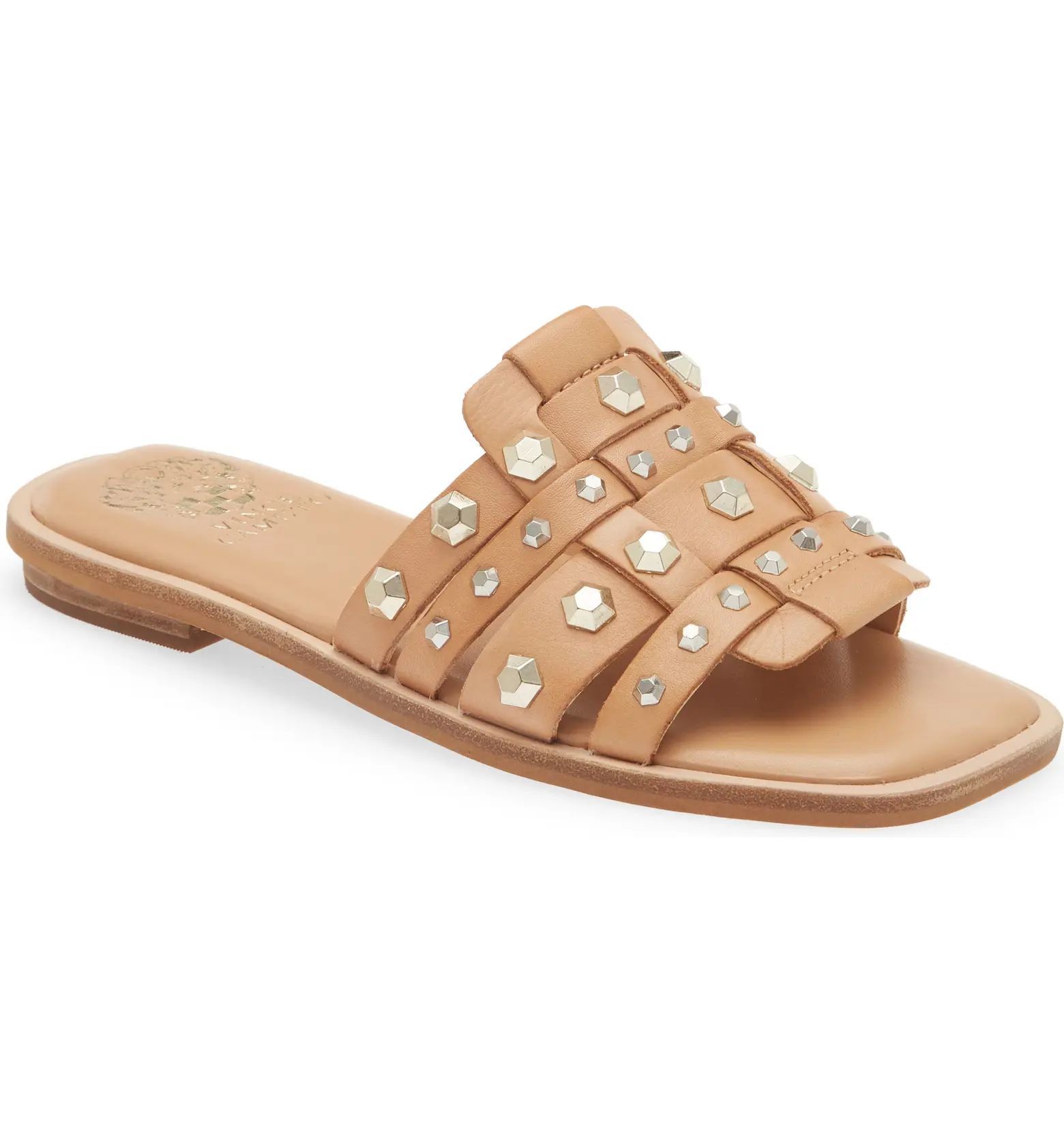 Vince Camuto Neverna Stud Slide Sandal | Nordstrom | Nordstrom