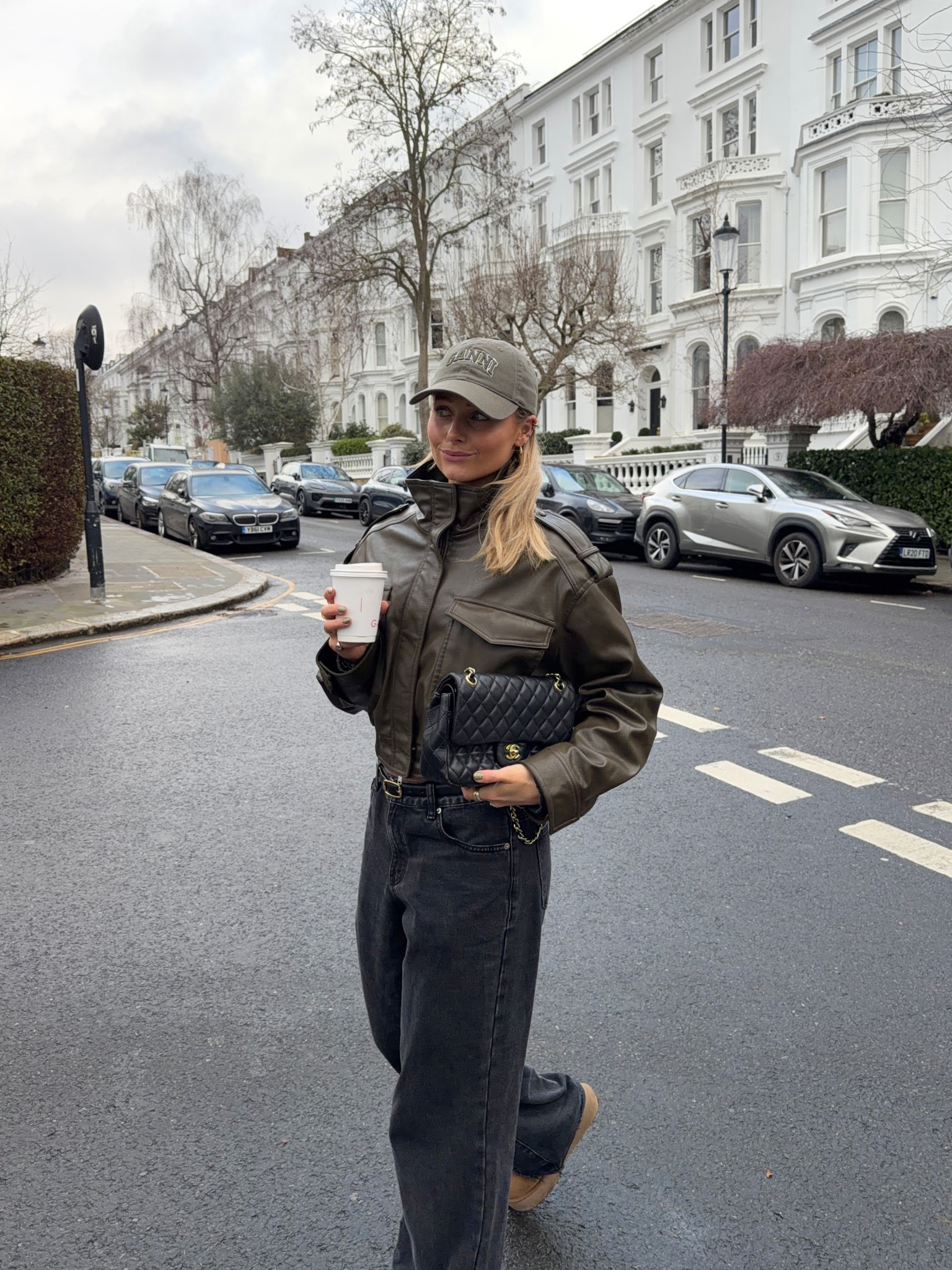 a gloomy day outfit 💚  

#LTKuk #LTKspring #LTKjeans