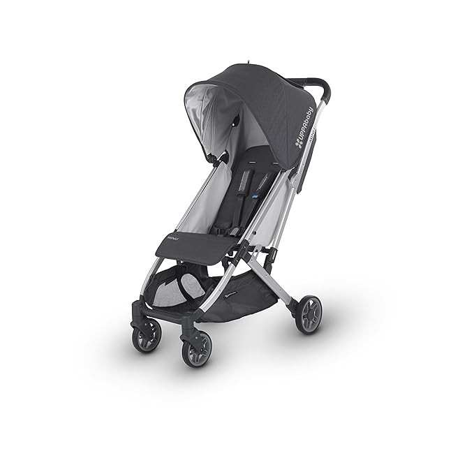 MINU Stroller - Jordan (Charcoal Melange/Silver/Black Leather) | Amazon (US)