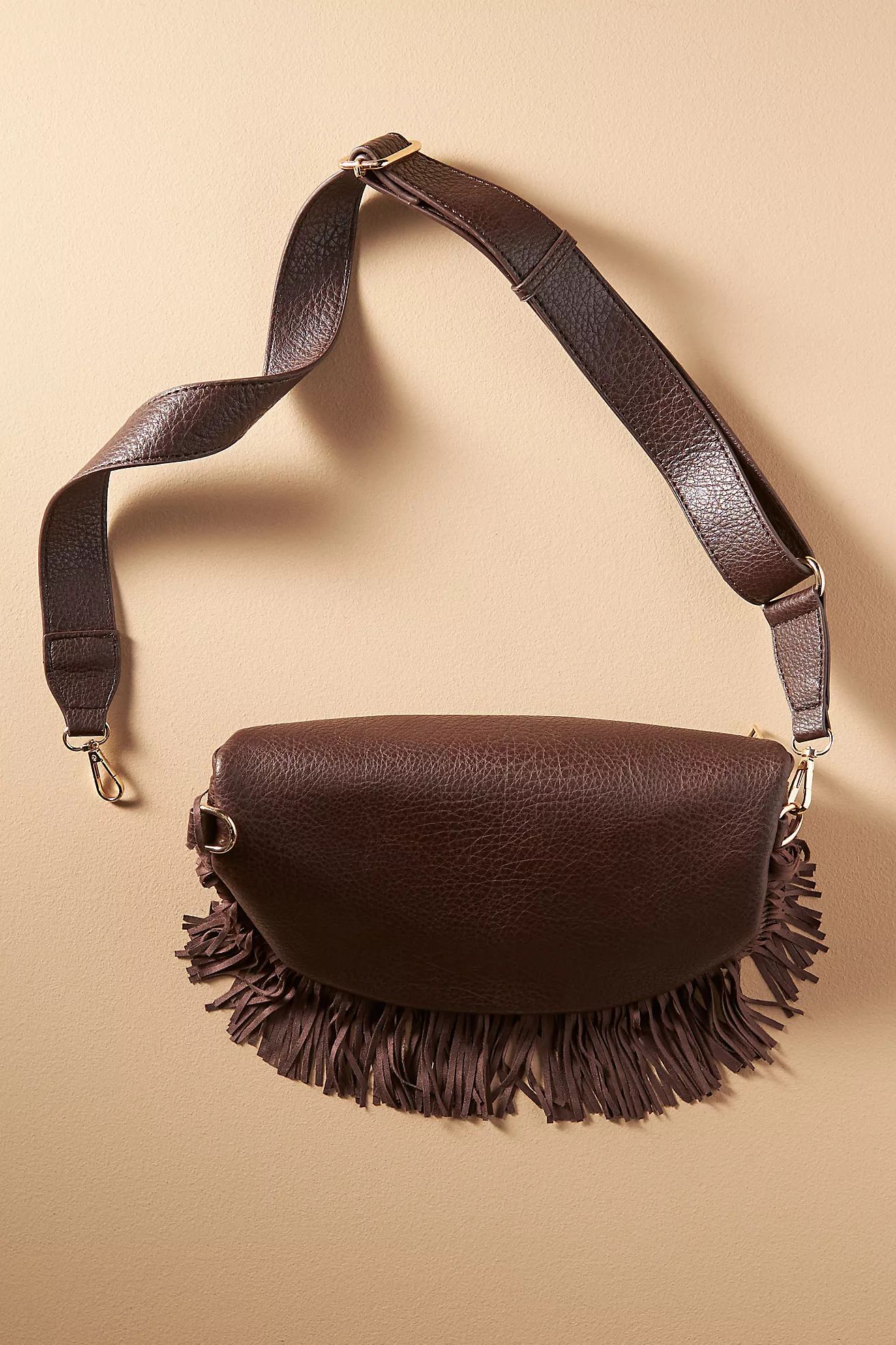 Fringe Crescent Sling Bag | Anthropologie (US)