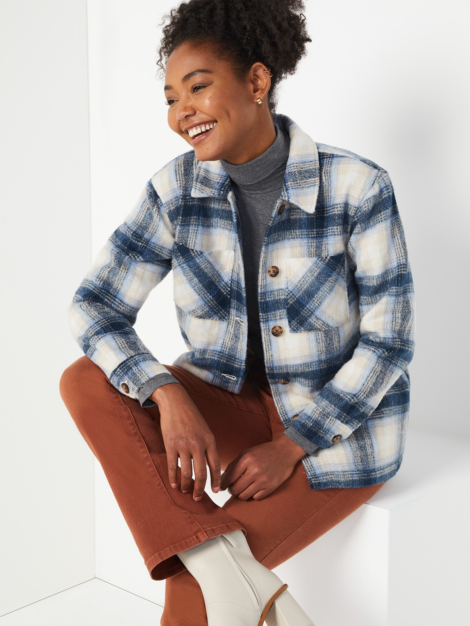 Time and Tru Women’s Shacket | Walmart (US)