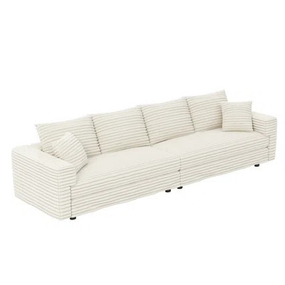 Modern Comfy Upholstered Sofa Cloud Couch | Wayfair North America