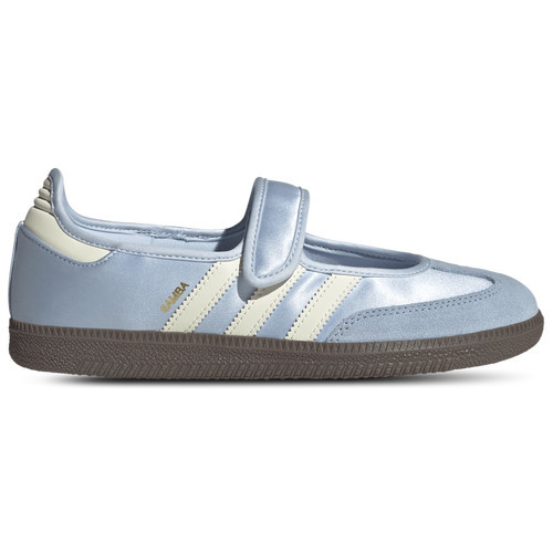 adidas Womens adidas Originals Samba Jane - Womens Shoes Crystal Sky/Cream/Gum Size 06.5 | Foot Locker (US)