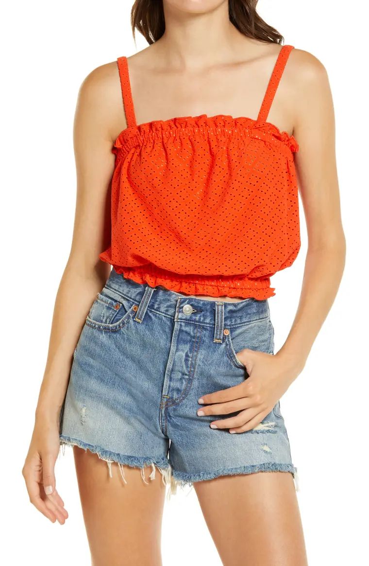 Eyelet Tank | Nordstrom