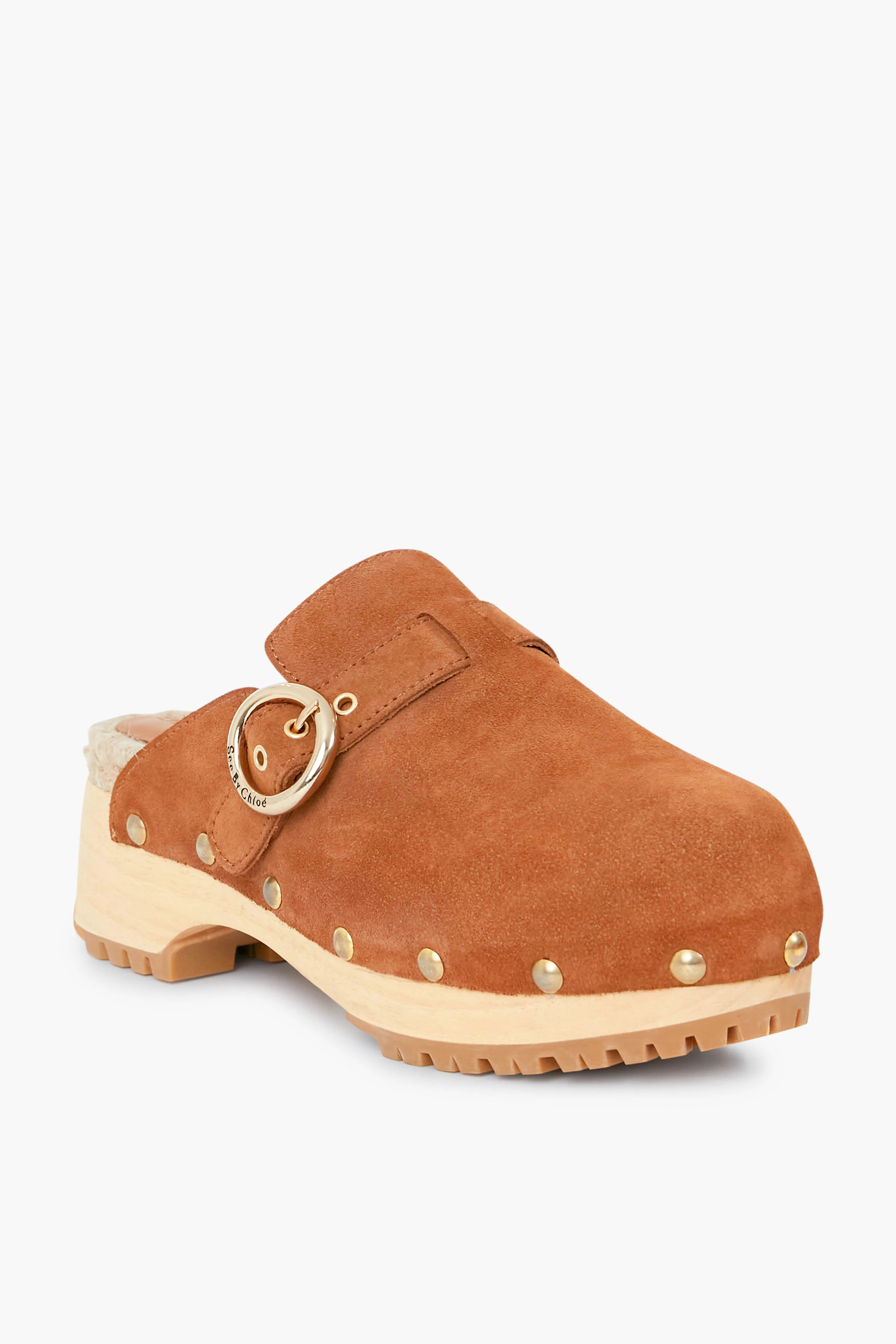 Tan Viviane Clogs | Tuckernuck (US)