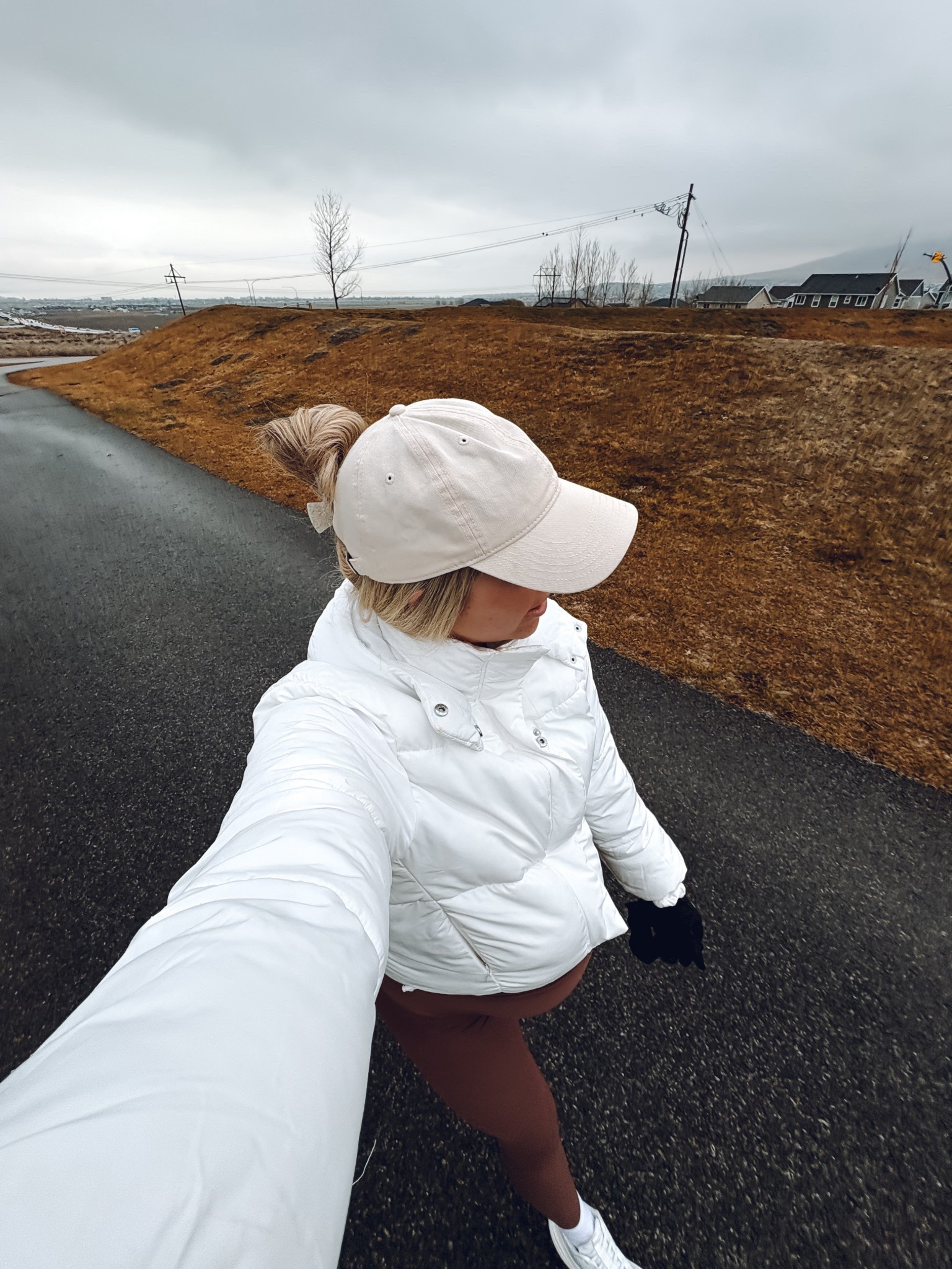 winter outdoor walks are a must for mental health!!! 

| bump friendly | pregnant | maternity leggings | slip on sneakers | white coat | womens hat 

#LTKBump #LTKFindsUnder100 #LTKSeasonal