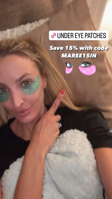 Sparkly under eye patches! Perfect for your nighttime self care routine. Also makes a great gift. Use code MAREE15IN for 15% off



#LTKunder50 #LTKFind #LTKbeauty