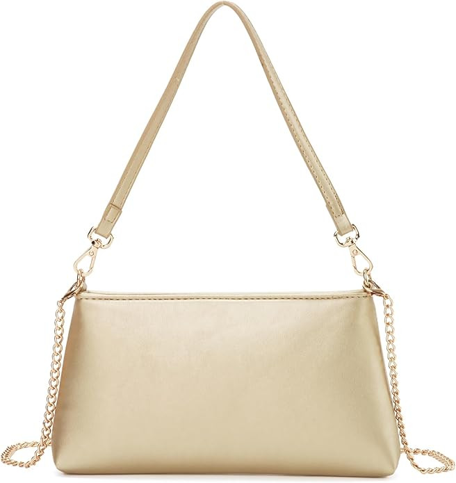 Valleycomfy Women Clutch Purses Ladies Pu Leather Evening Bag Shoulder Bag Handbag for Party/Wedd... | Amazon (US)