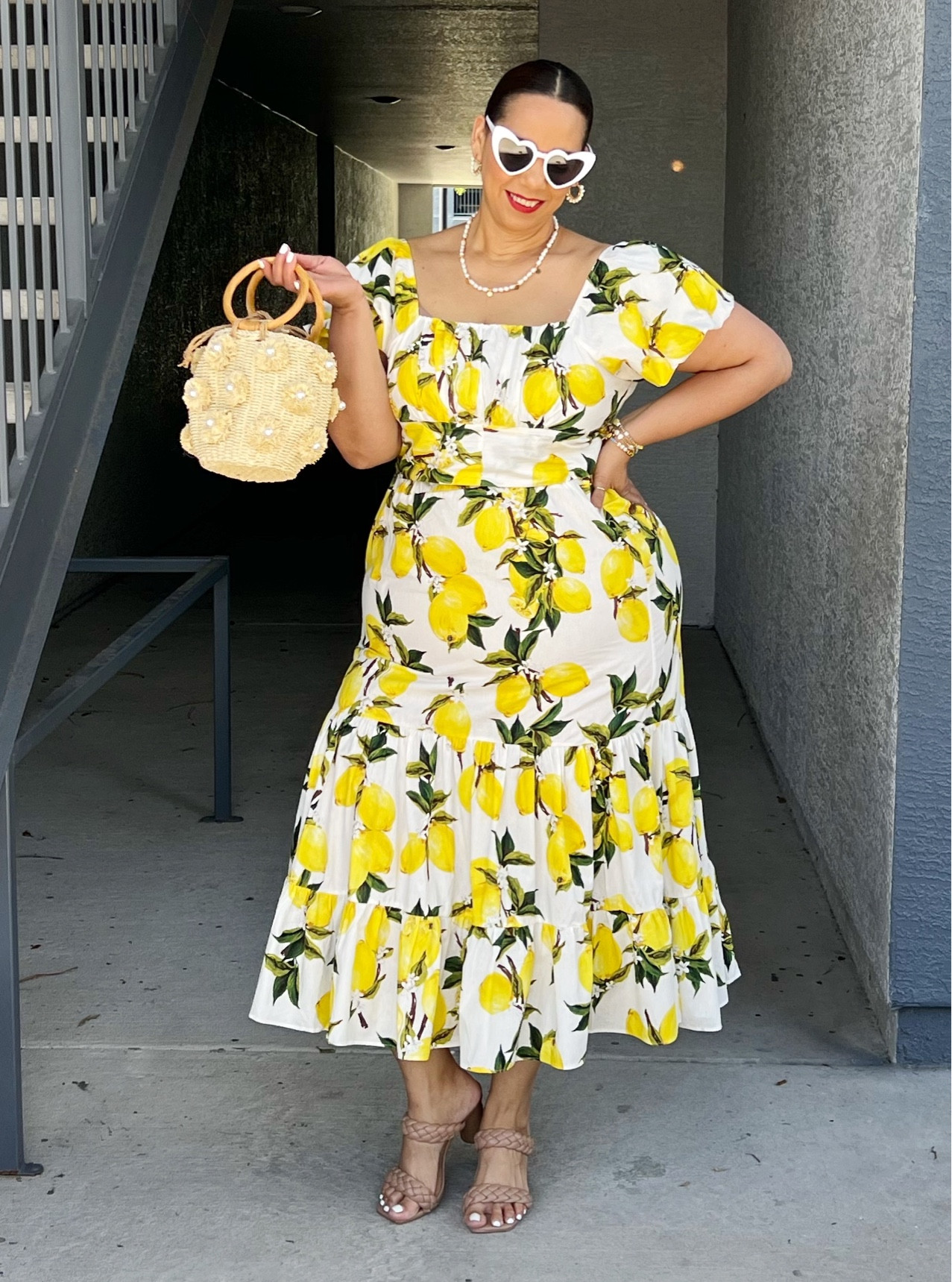 Lemon print dress #lemonprint #lemons 

#LTKcurves #LTKunder100 #LTKfit