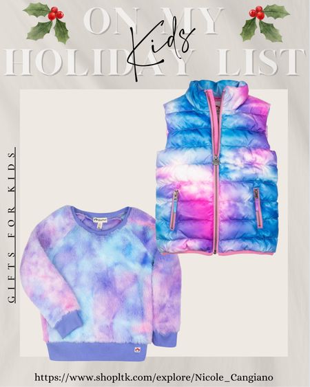 More great gifts for girls. This sweatshirt is so soft and fuzzy like a faux fur material. 


#LTKHoliday #LTKGiftGuide #LTKkids