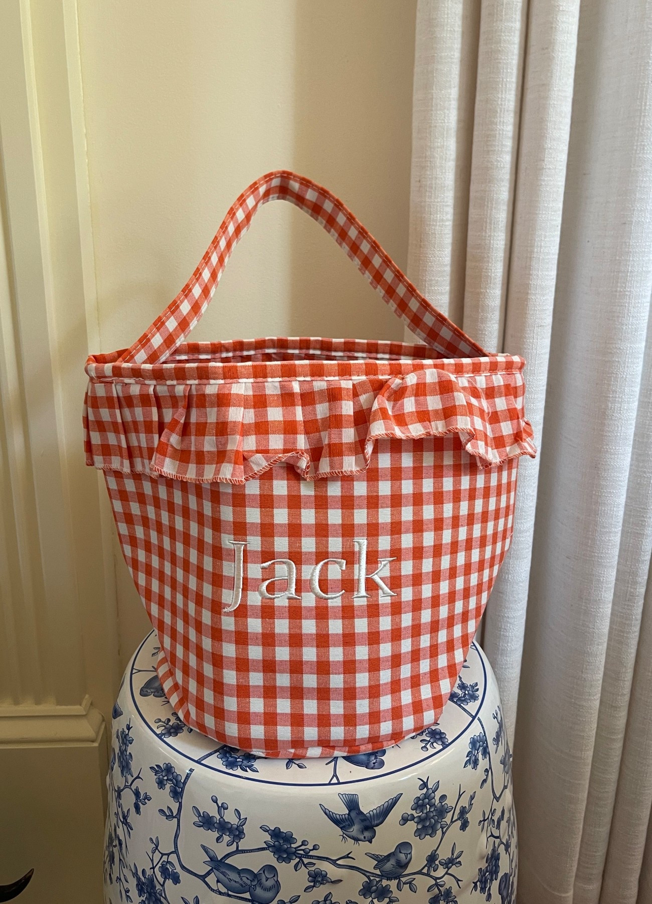 The cutest trick or treat bag! 🎃