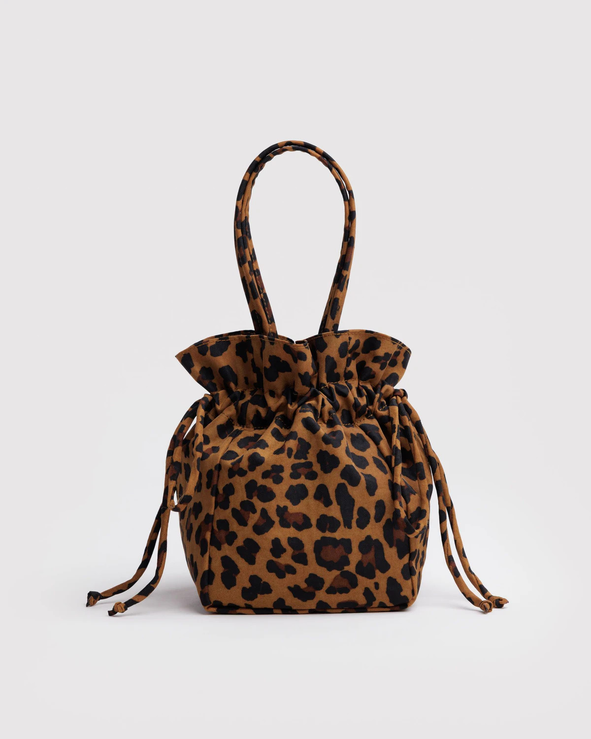 Nylon Drawstring Bag Leopard - Baggu | BAGGU