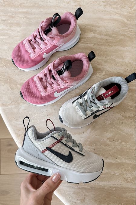 The CUTEST new Nike Air Max sneakers for toddler, preschool $ big kids sizes! Mix and match with a bunch of different colors! Runs TTS 

Toddler Girl Fashion, Toddler Boy Fashion, DSW, Target Style

#LTKfamily #LTKkids #LTKshoecrush