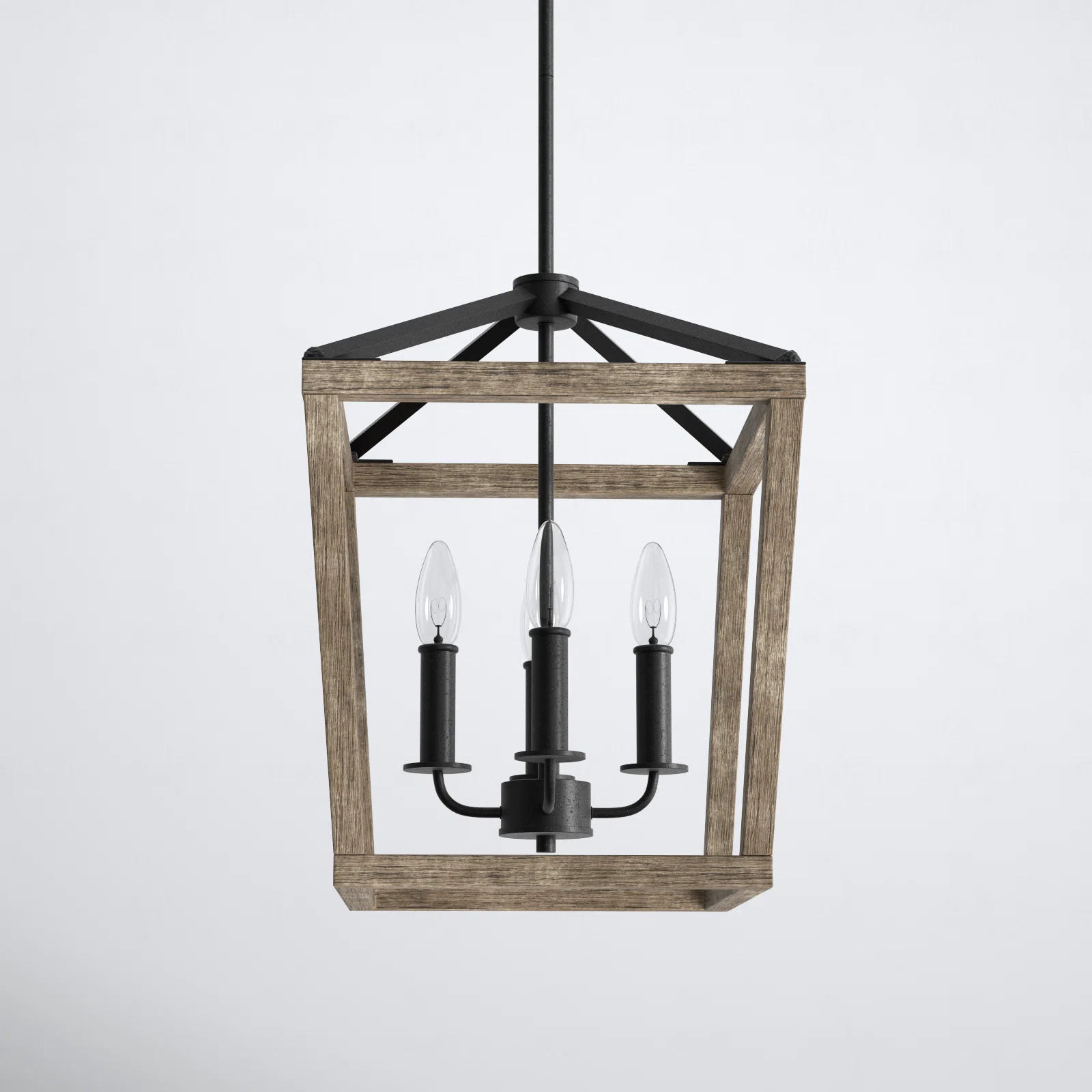 Icarus 4 Light Lantern Geometric Chandelier | Wayfair North America