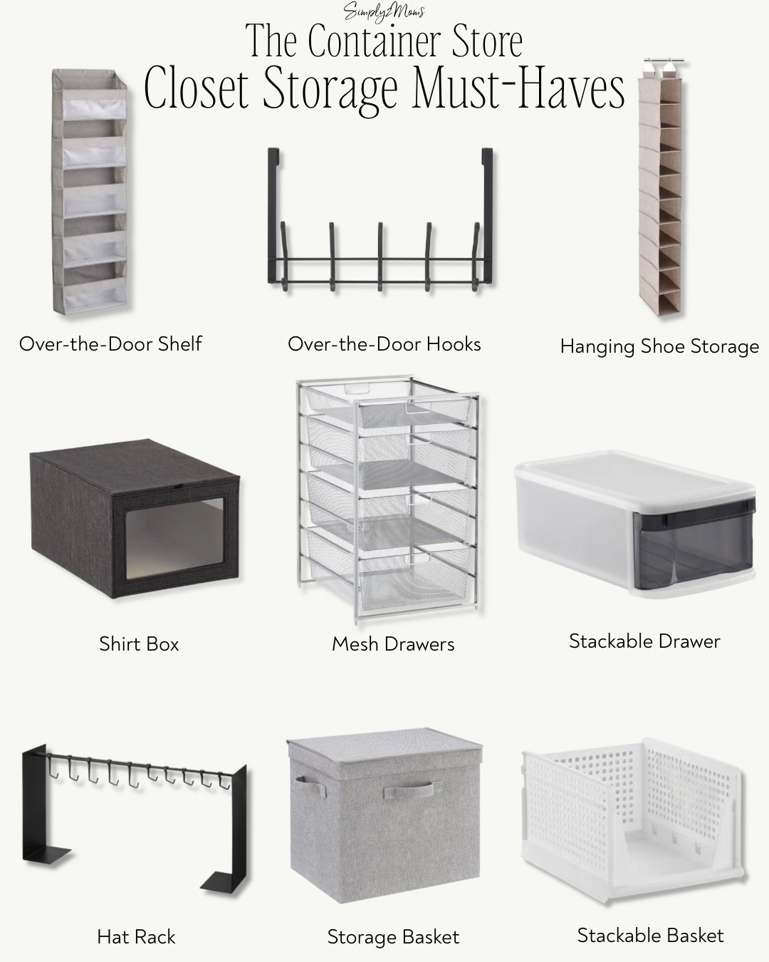 A few smart organizers can completely change a small dorm closet. These favorites help maximize hanging space, shelves, shoes, and accessories so everything has a place.

Bed Bath & Beyond is back, and The Container Store is your one-stop college shop for all things college living, from bedding and décor to space-maximizing essentials.

Shop online now or in select stores, and text 22822 for 20% off.

#LTKU #LTKHome