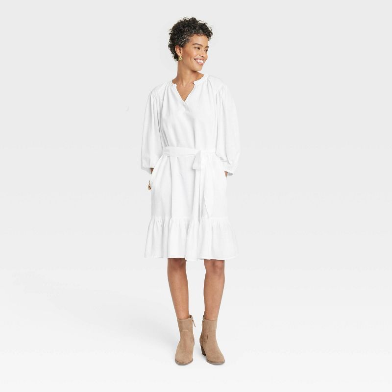 Women's 3/4 Sleeve A-Line Dress - Knox Rose™ | Target