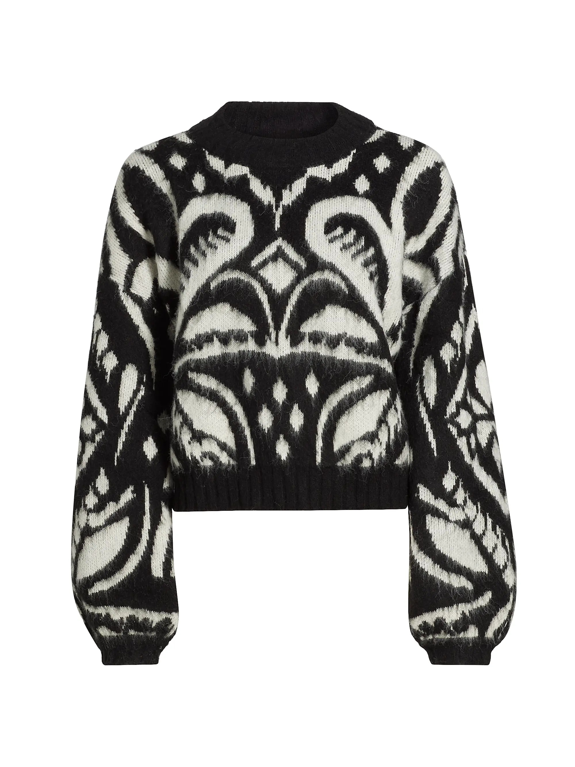 Pineapple Ikat Knit Crewneck Sweater | Saks Fifth Avenue