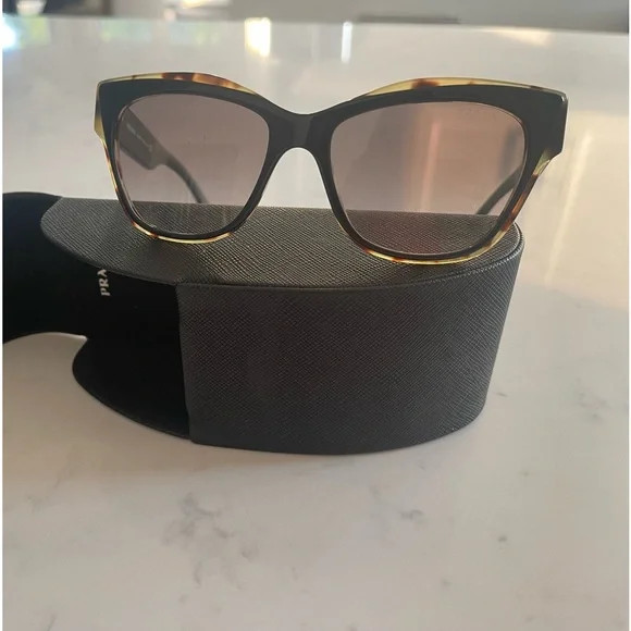 Prada SPR23XS 23 53 Havana Brown Gradient Sunglasses 23XS | Poshmark