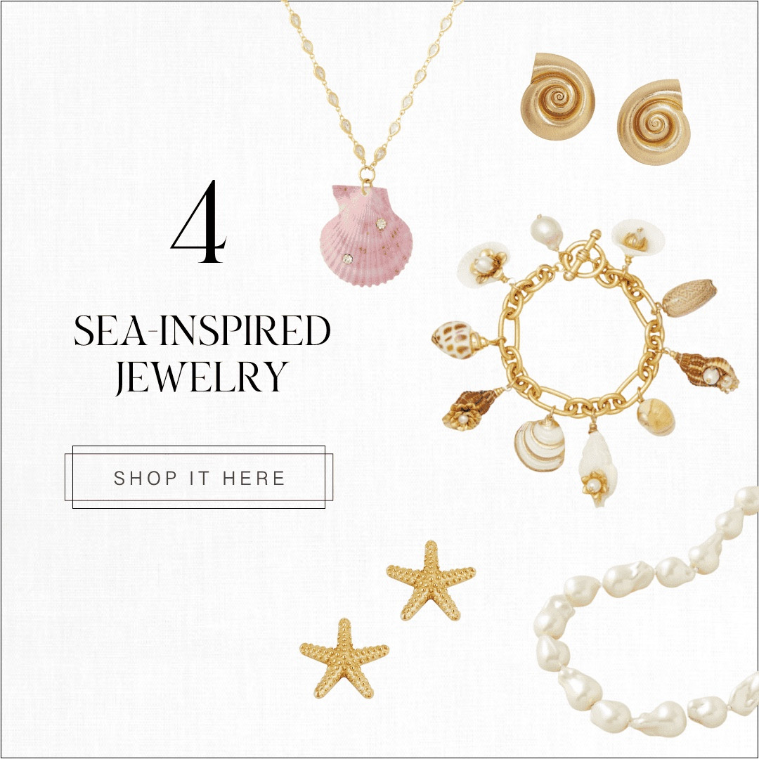 Sea-inspired jewelry is having a moment again this season, and talk about a fun addition to every summer outfit! I love adding shell bracelets to my usual stack!

#LTKStyleTip #LTKOver40 #LTKTravel