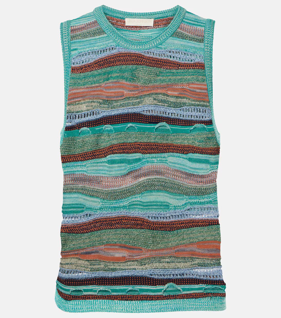 Miri knitted cotton-blend top | Mytheresa (US/CA)