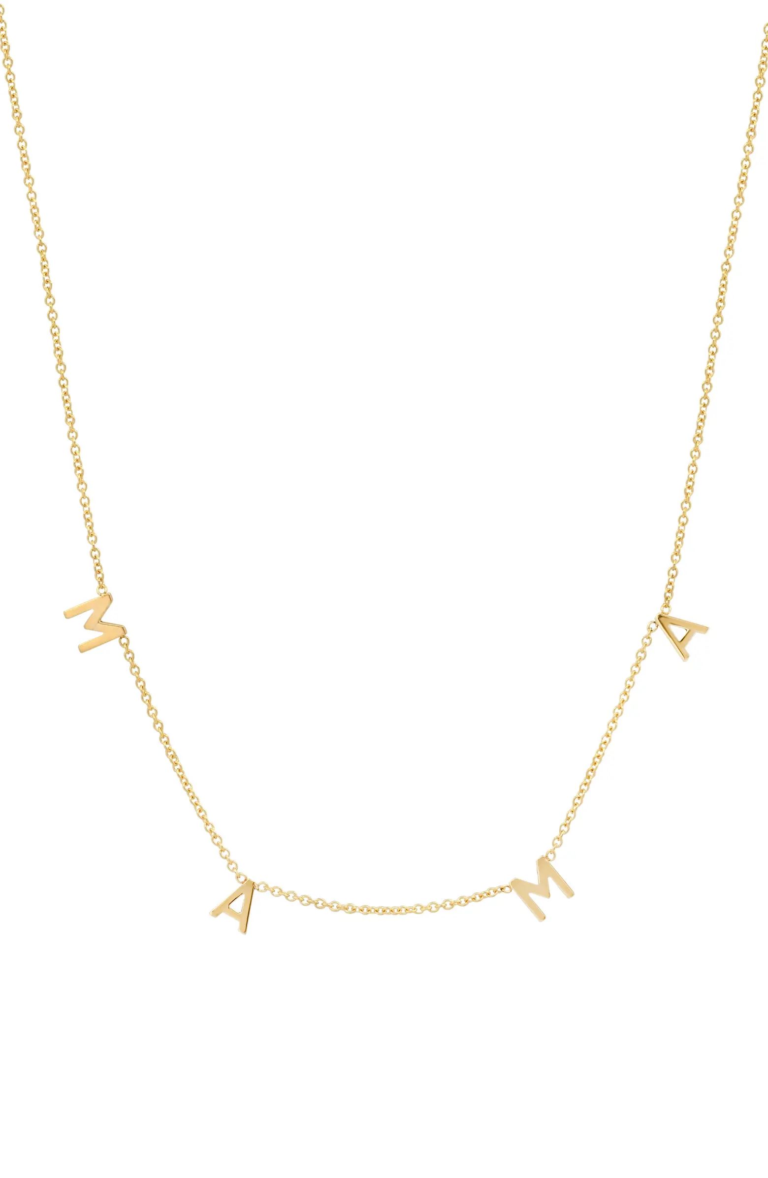 BYCHARI Mama Charm Necklace | Nordstrom | Nordstrom