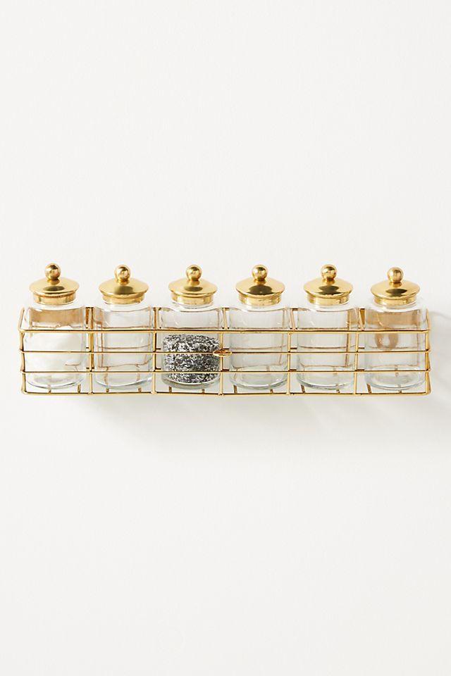 Gabrielle Bath Salt Caddy | Anthropologie (US)