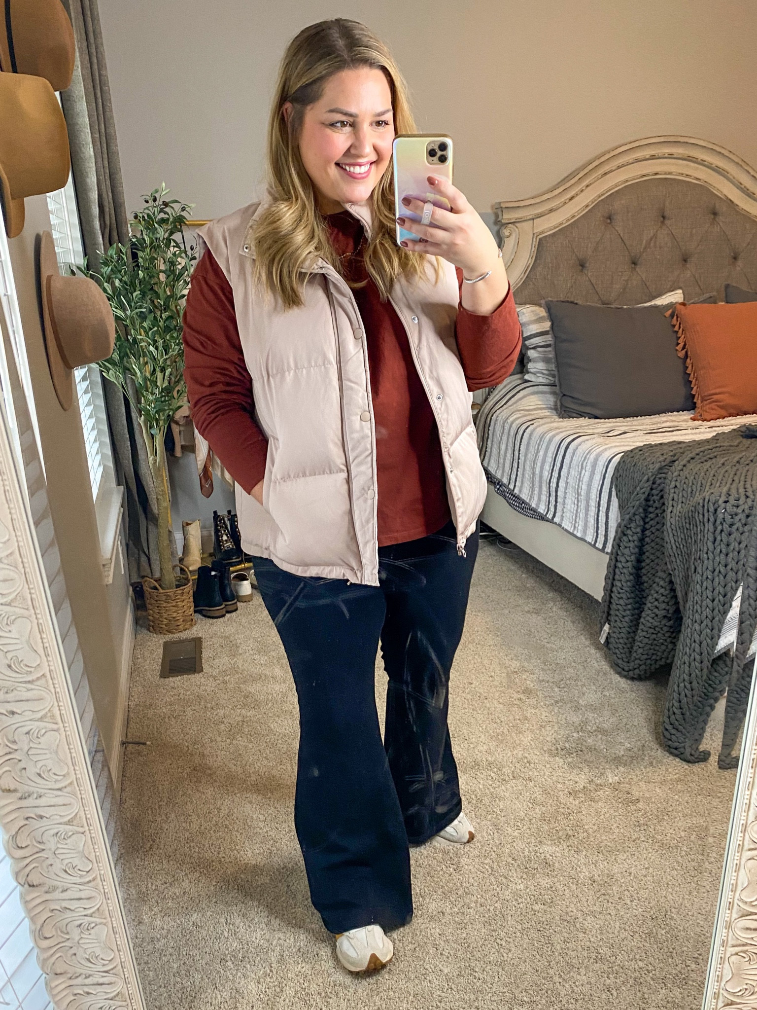 This vest from target is on sale 30% off! I sized up to a XXL for my bust! 

#LTKunder50 #LTKcurves #LTKSeasonal
