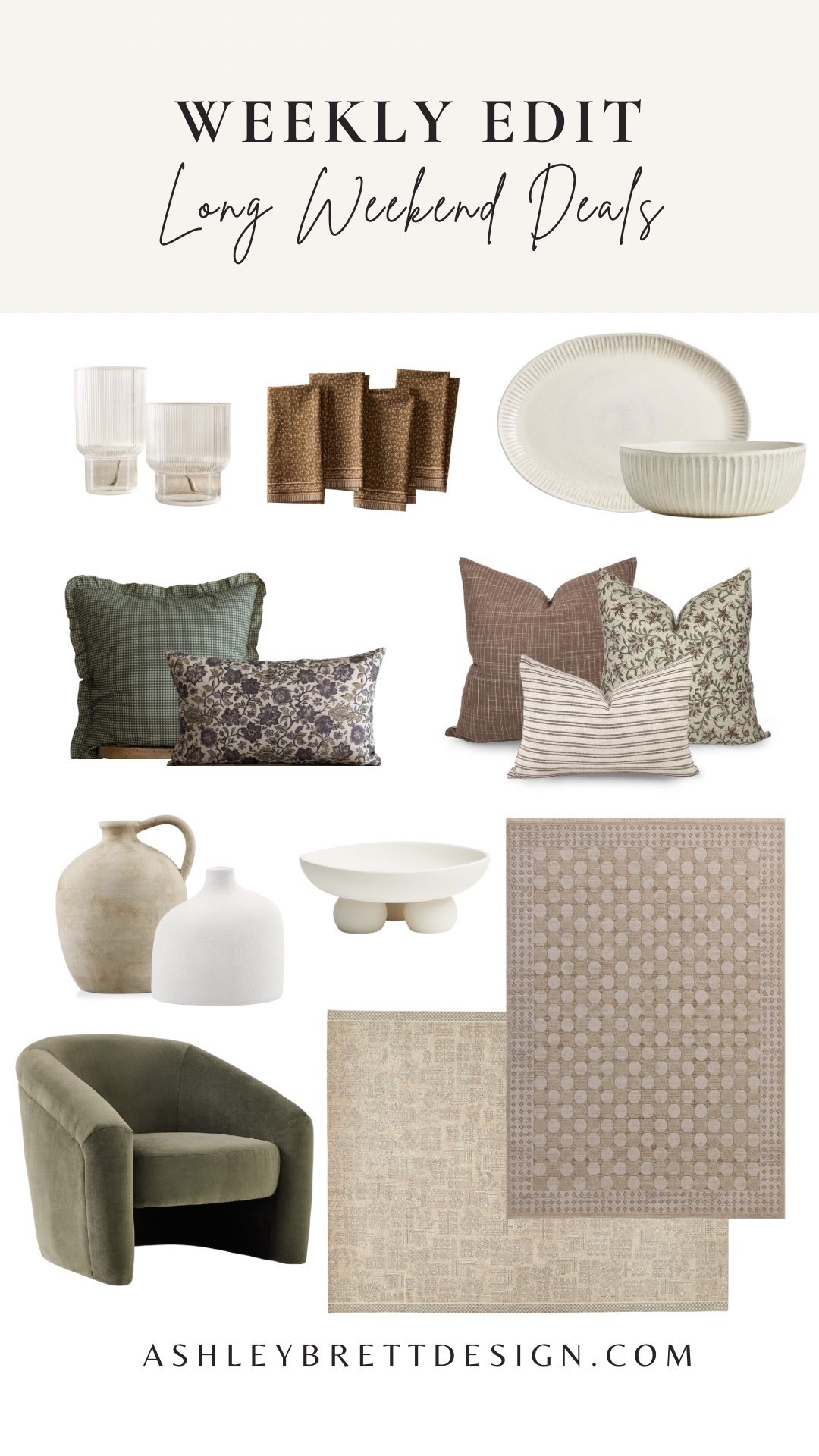 Long weekend sales and fall decor finds to freshen up your home  

Pillow covers , floral pillows, green chair, neutral rug, loloi, dinnerware

#LTKfall #LTKcanada #LTKhome