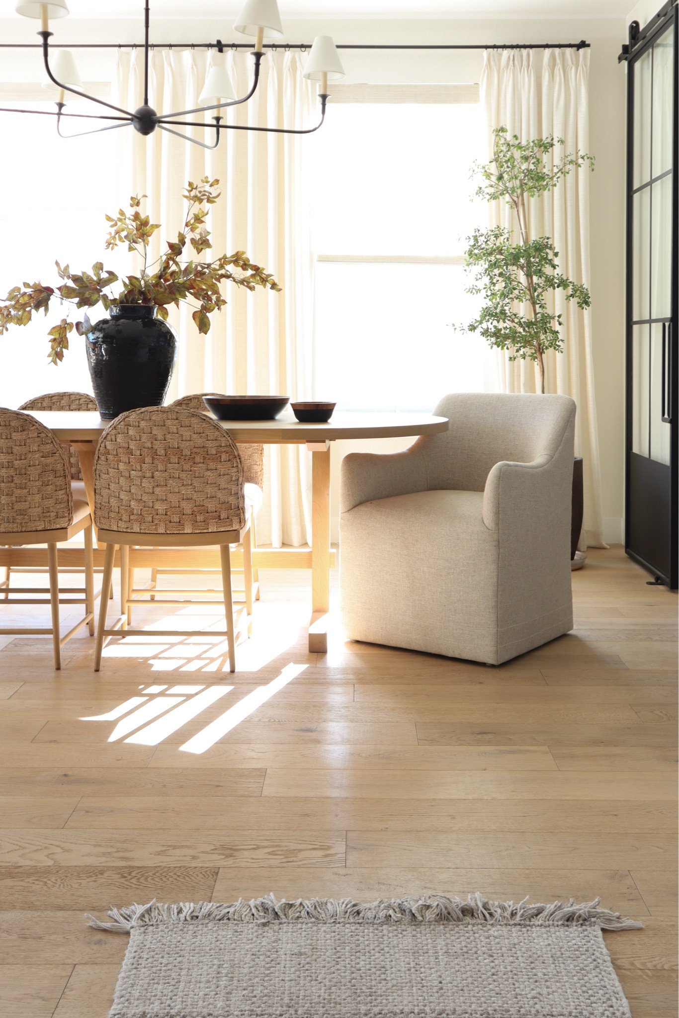 And when the mornings are chilly. Hello, fall. 

I love this rug. I actually wash it and hang it to dry. Perfect for heavy traffic areas like my kitchen  

#LTKHome #LTKSeasonal