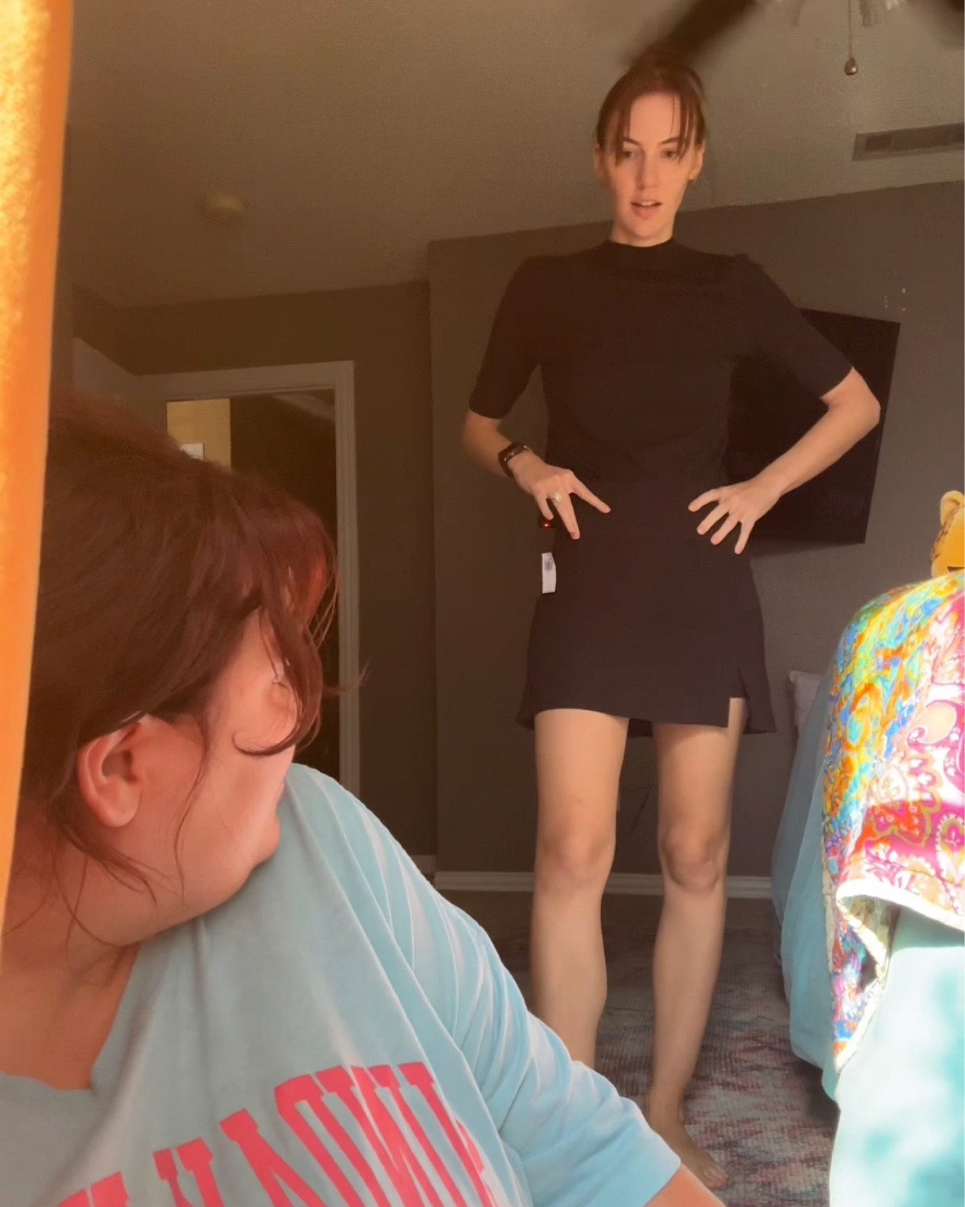 Black skort that can function as athleisure OR be dressed up with a sweater, perfect for cozy fall vibes 

#LTKSeasonal #LTKfindsunder50