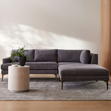 Andes 3-Piece Ottoman Sectional (90"–105") | West Elm (US)
