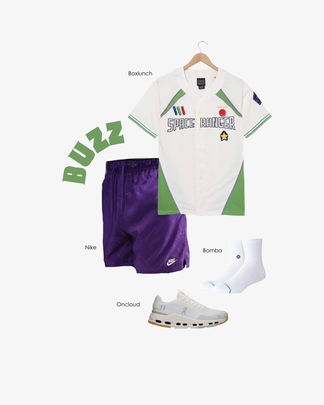 Men’s Buzz Lightyear inspired outfit for park days or movie premieres.  Toy Story 5 releases soon!#disney #buzz #toystory

#LTKootd #LTKTravel