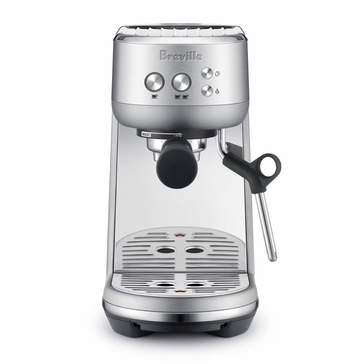 Breville Bambino Stainless Steel Espresso Maker Silver BES450BSS: 15 Bars Pressure, Milk Frother,... | Target