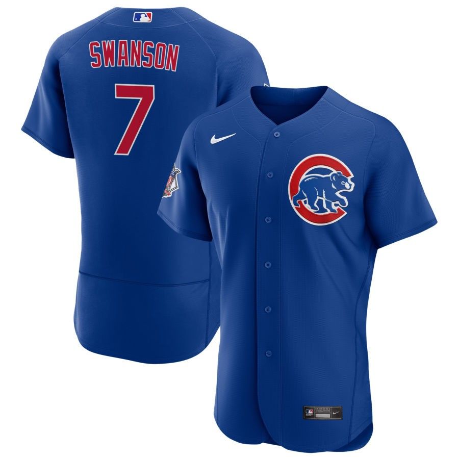 Chicago Cubs Nike Alternate Authentic Custom Jersey - Royal | Fanatics
