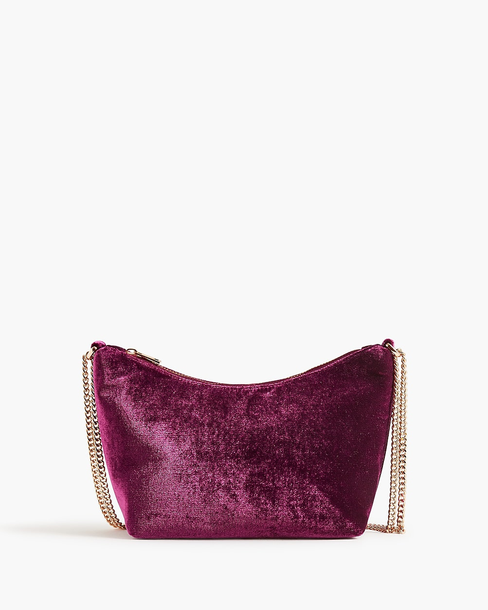 Mini velvet chain handbag | J.Crew Factory