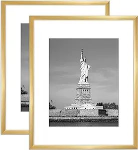 ENJOYBASICS 16x20 Picture Frame, Display Poster 11x14 with Mat or 16 x 20 Without Mat, Wall Galle... | Amazon (US)