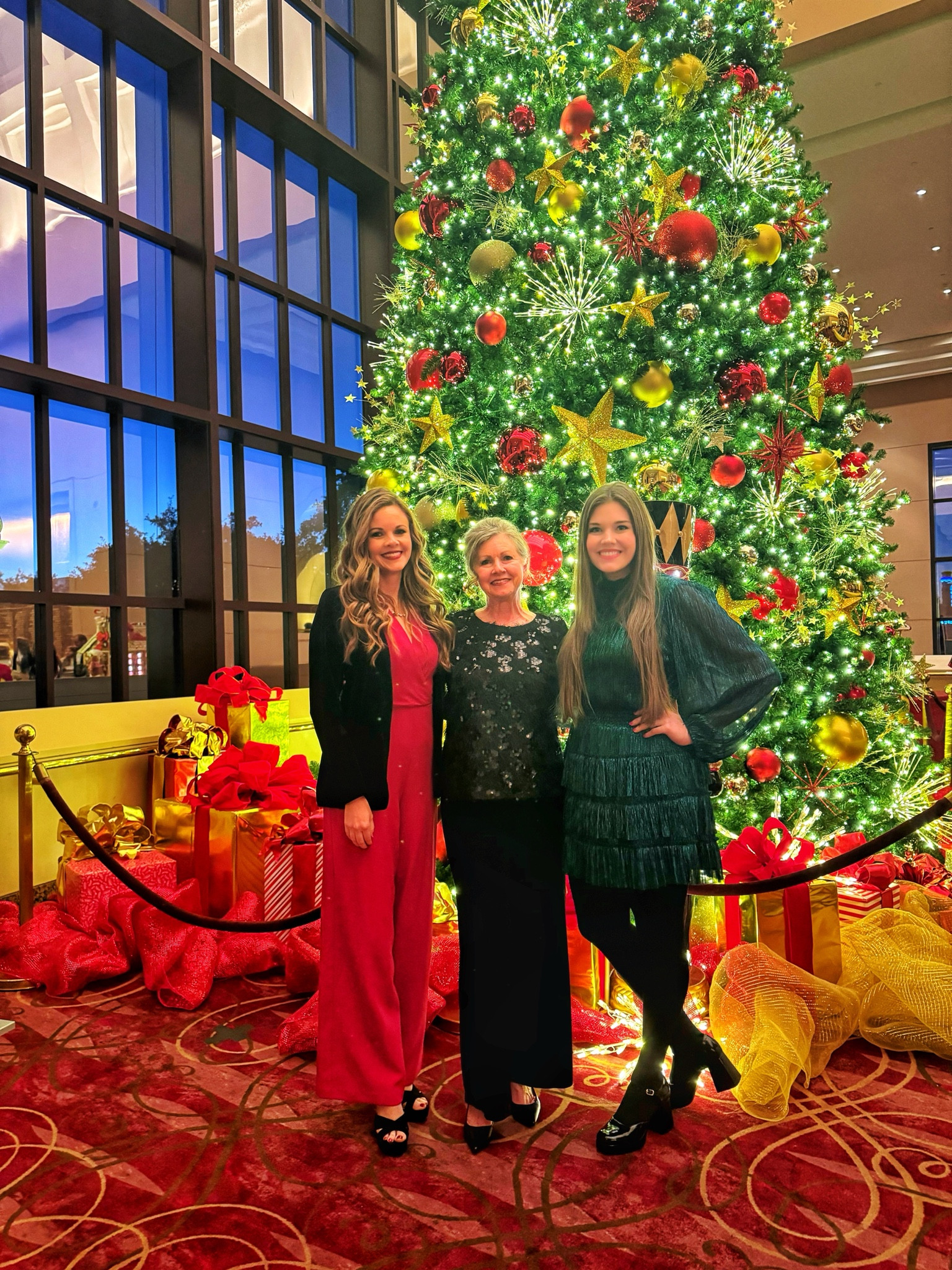 Christmas outfit ideas! Linked what I could find or similar options!
.........
Christmas party outfit holiday party outfit Christmas Eve outfit red jumpsuit New Year's Eve, dress, velvet blazer, black blazer, sequin sweater, black sweater, fleece tights, warm tights, black tights, chunky heel shoes, target shoes, Nordstrom dress Anthropologie sweater, anthropologie outfit, lulus jumpsuit, lulus blazer lulu's outfit black heels Christmas outfit. New Year's Eve dress New Year's Eve outfit Amazon fashion black heels midsize outfit 

#LTKparties #LTKover40 #LTKHoliday