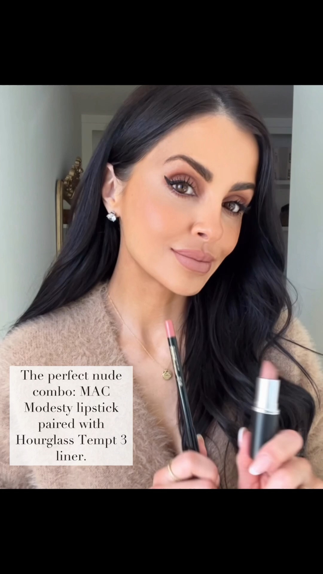 This is the ultimate nude lip combo that every girl needs in her life! This is the perfect neutral for every style or makeup look, elegant and timeless!

MAC Lipstick - Shade 
Hourglass Liner - Shade 3 

Miamiamine beauty essentials MAC makeup lipstick favorites luxury beauty finds everyday makeup neutral lip combo

#LTKgrwm #LTKOver40 #LTKBeauty