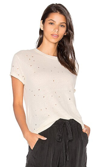 IRO Clay Tee Shirt in White | Revolve Clothing
