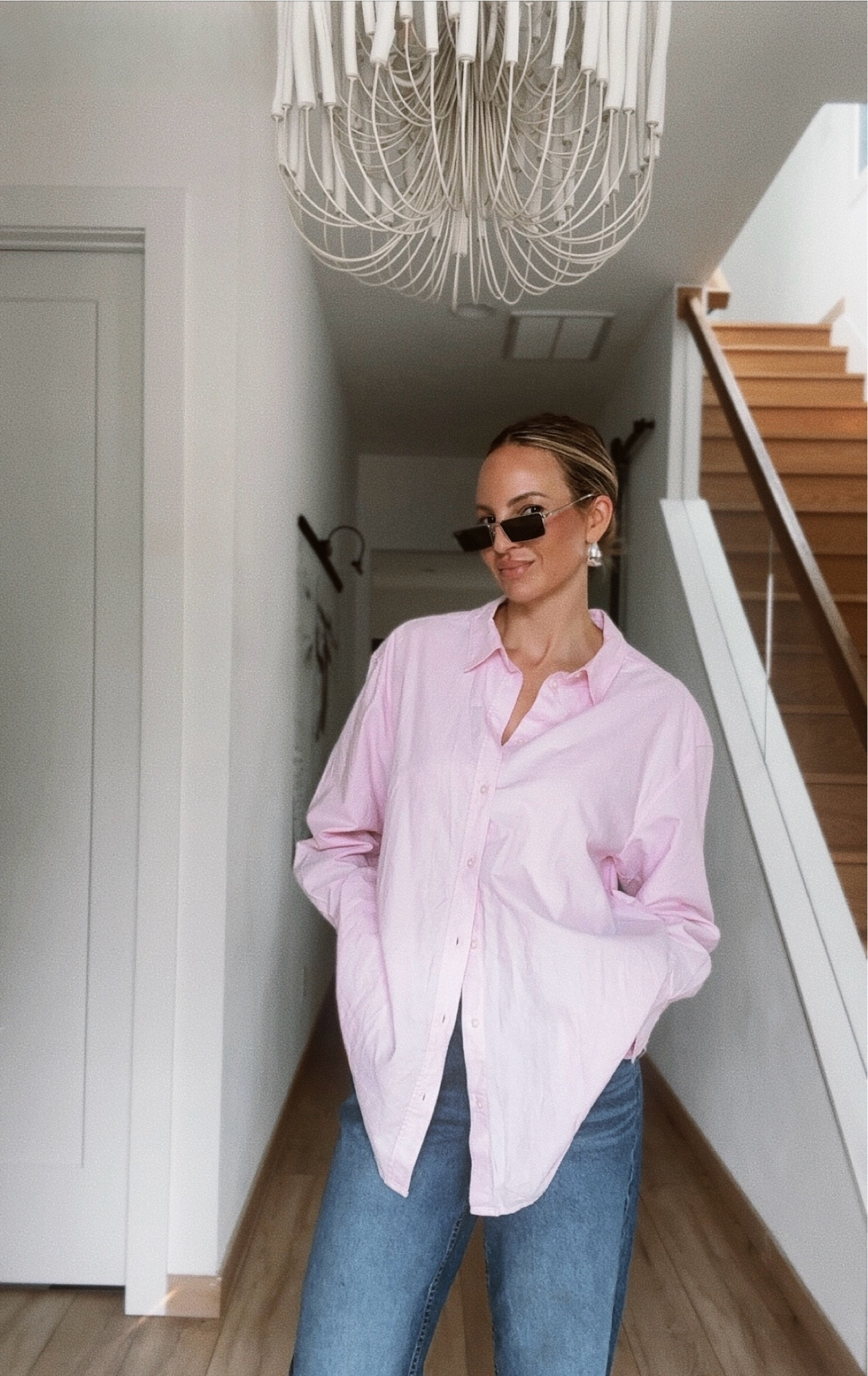 Wearing a large in the button up. Jeans are from Zara but linked some similar looks 

#LTKover40 #LTKstyletip #LTKfindsunder50