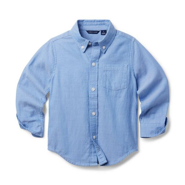The Brushed Twill Shirt | Janie and Jack