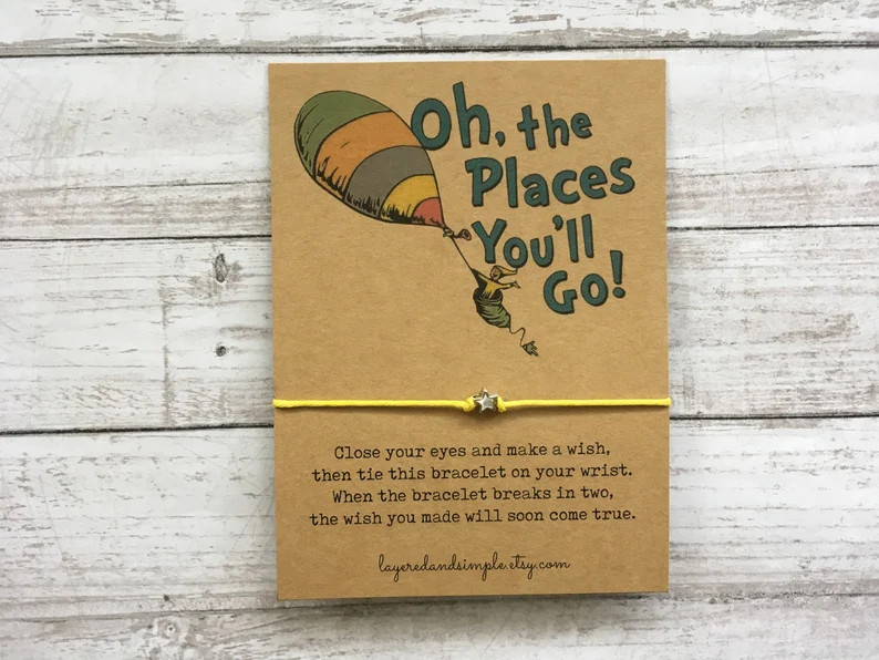 Graduation 2026 Wish Bracelet Teacher Student Team Gifts Party Favors Bulk | Etsy (US)