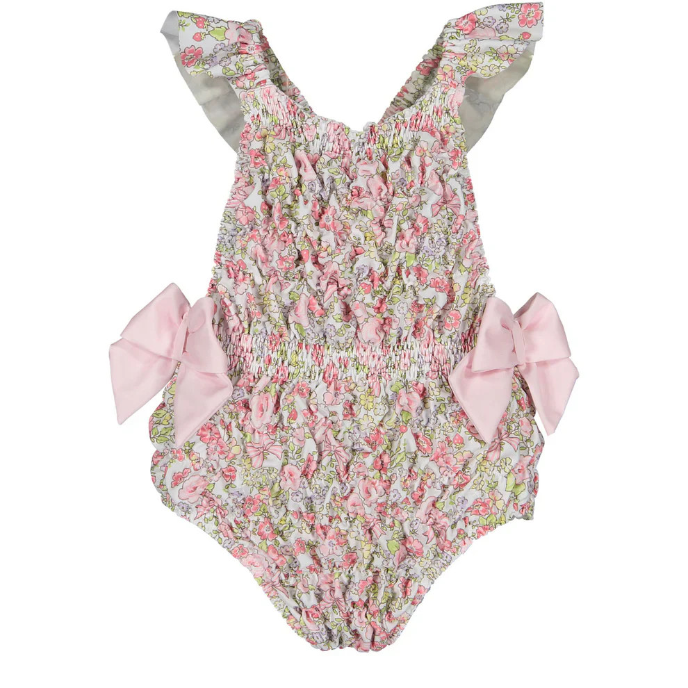 Sal and Pimenta Pink Wonderland Frilled Swimsuit | JoJo Mommy