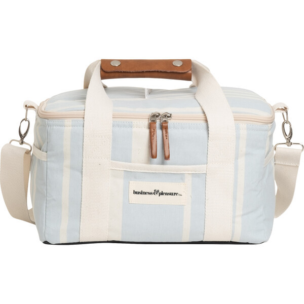 Premium Cooler, Vintage Blue Stripe | Maisonette