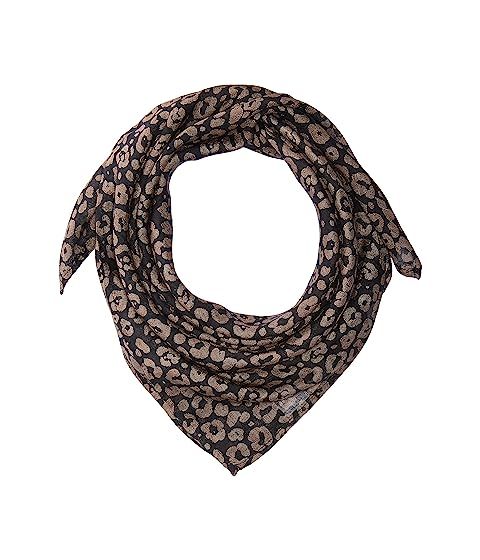 Chan Luu Two-Tone Leopard Print Neckerchief | Zappos