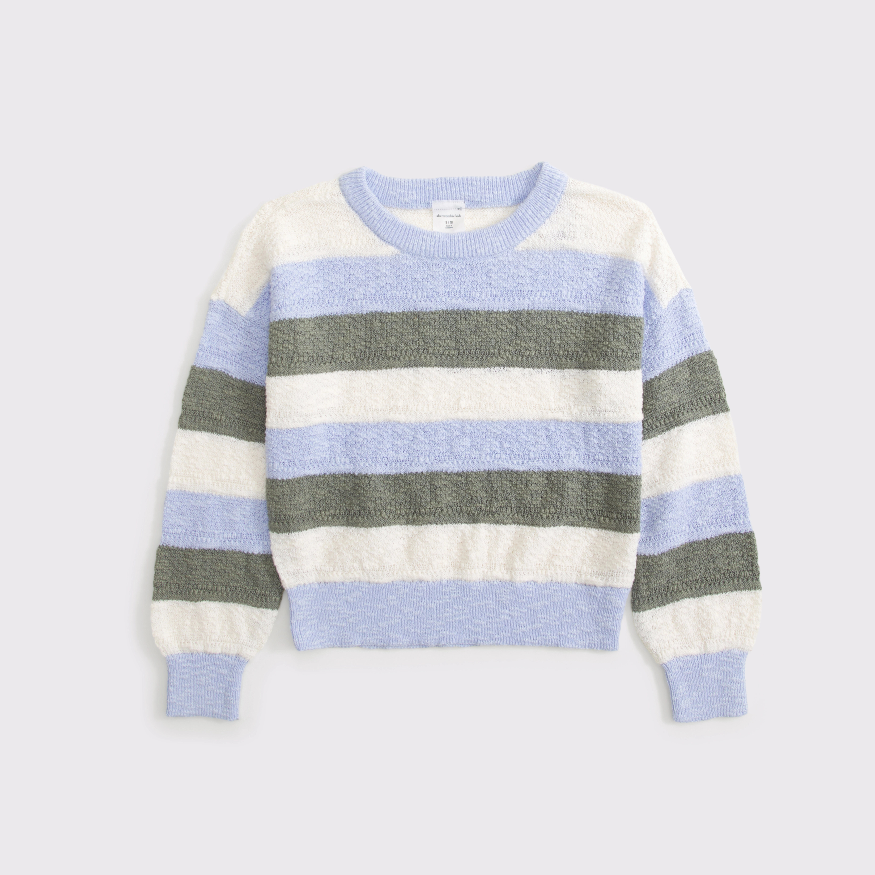 textured crew sweater | Abercrombie & Fitch (US)