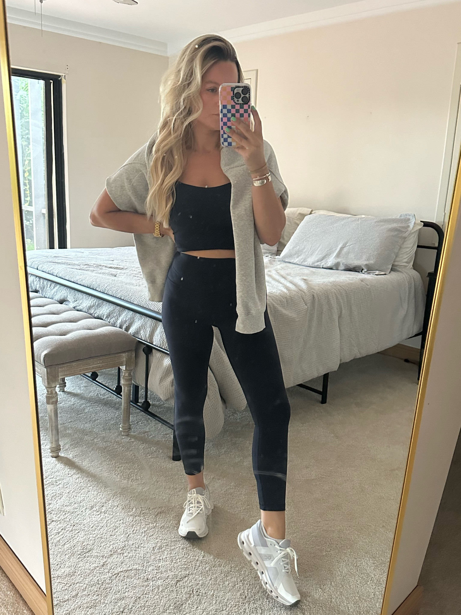 Another day, another extremely dirty mirror airport fit ✈️

I am 5’ and wearing a 23” inseam. Comes in multiple color and inseams. TTS, I’m in a small in both top and bottom. Color “true navy” :)

#LTKFitness #LTKFindsUnder50 #LTKTravel