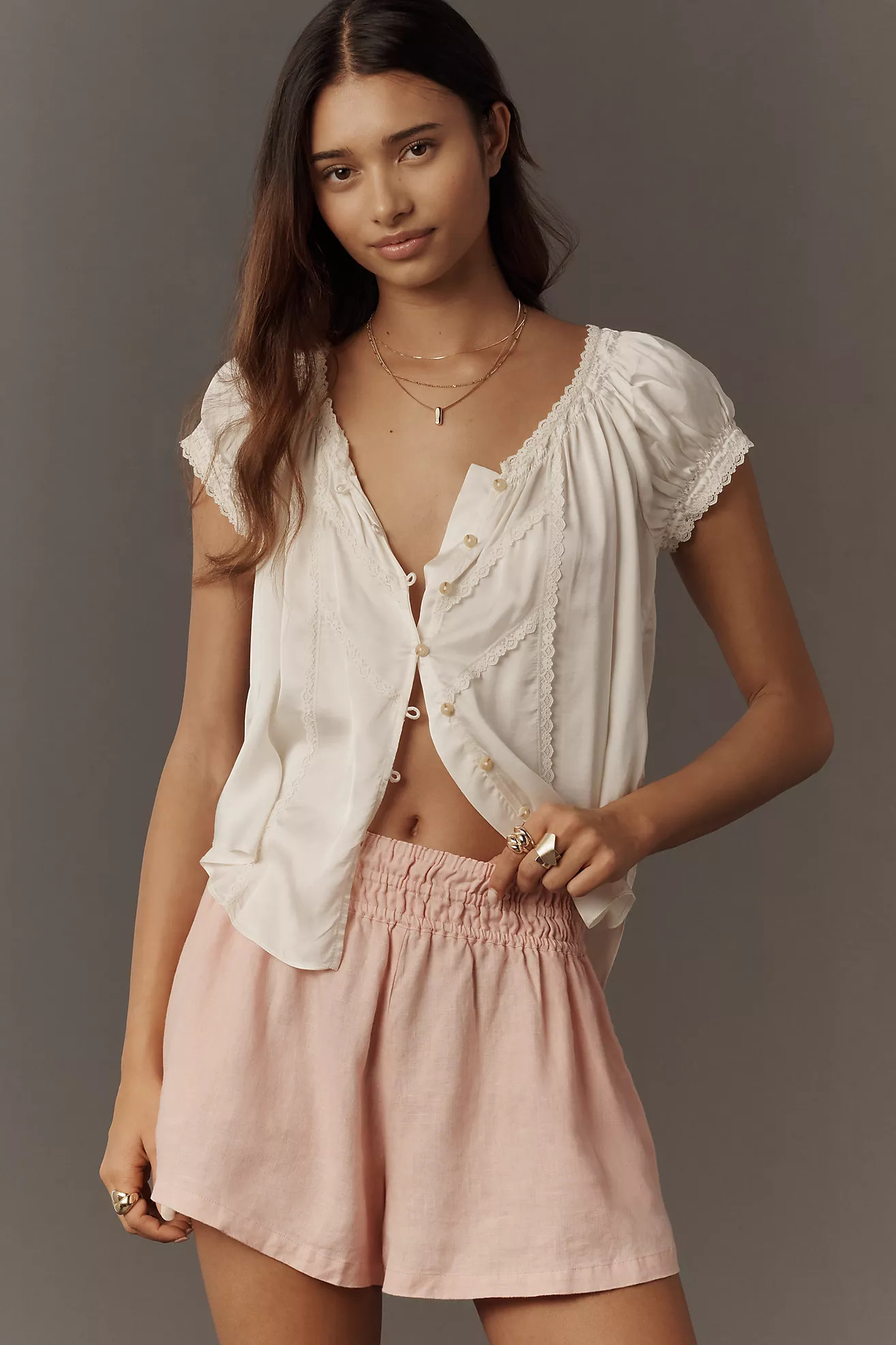 The Somerset Shorts: Linen Edition | Anthropologie (US)